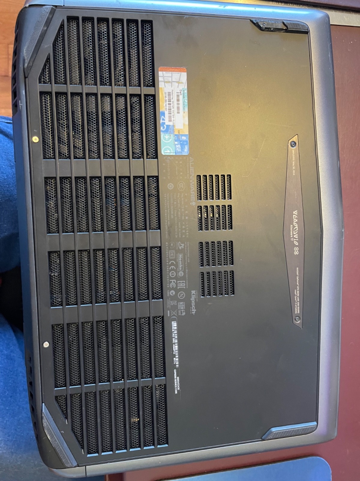 Alienware 17 R3 Gaming Laptop, Core i7-Parts only