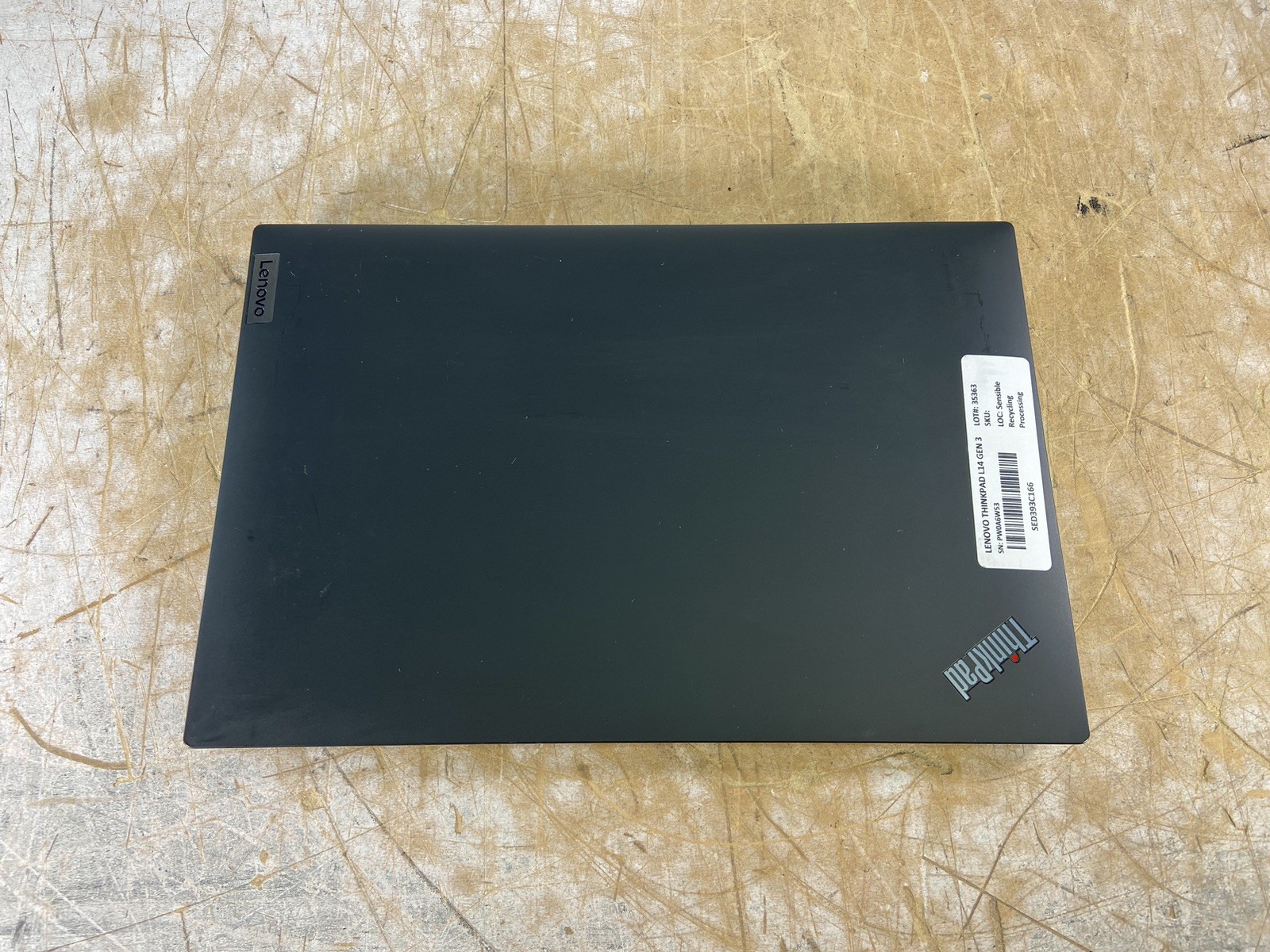LENOVO THINKPAD L14 GEN 3, 4GB RAM, NO CPU/HDD/OS – (FOR PARTS)
