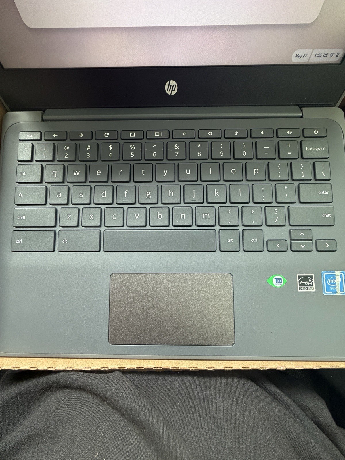 HP Chromebook 14 G4 EE 14in Intel Celeron 4GB RAM 16GB SSD Chrome OS Gray