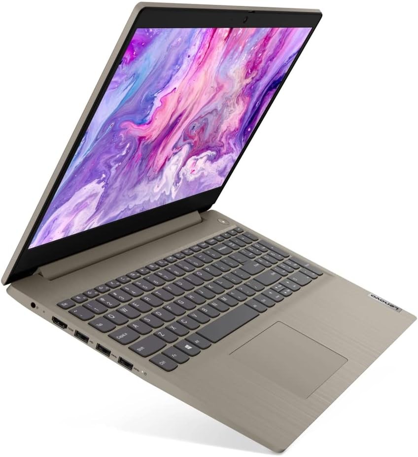 Lenovo IdeaPad 3 15.6″ Laptop (Intel Core i3-1005G1, 4GB RAM,128GB SSD) Almond