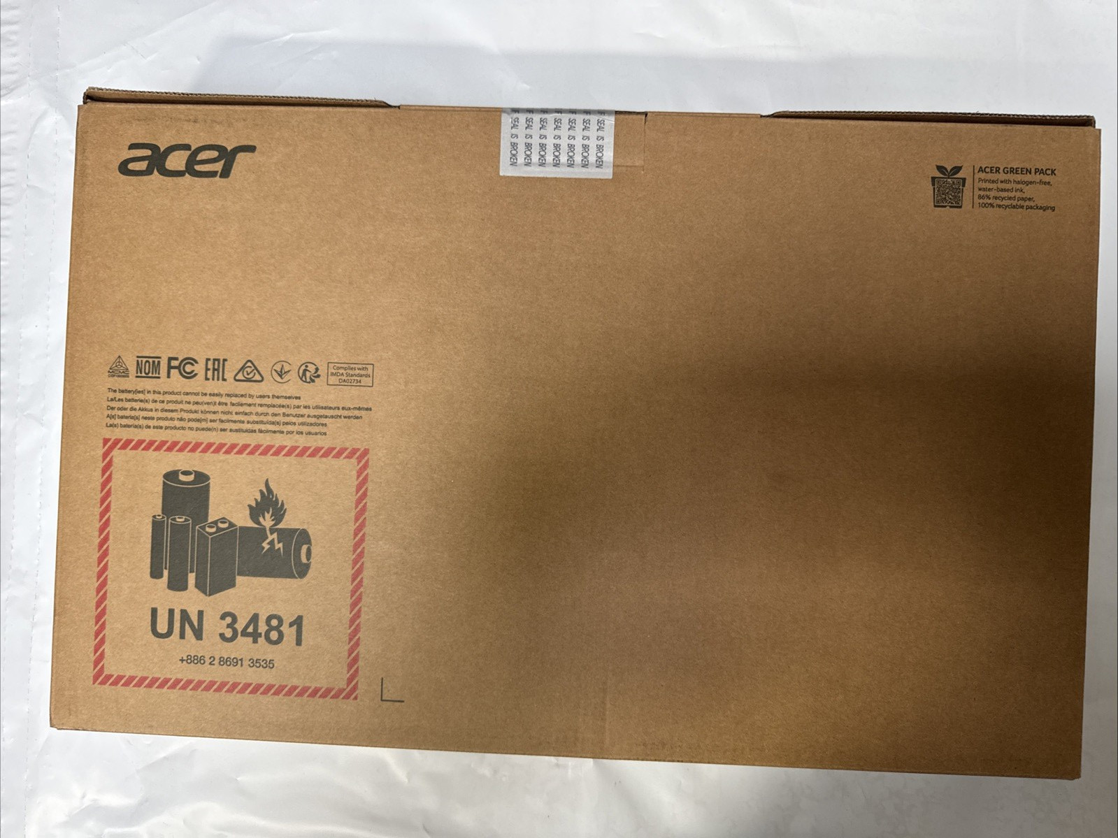 Acer SF314-511-51A3 Swift 14″ FHD i5-1135G7 2.4GHz Intel Iris Xe Graphics 8GB
