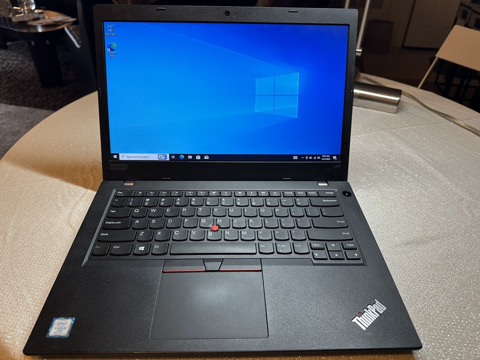 Lenovo Thinkpad L480 Intel i5-8350U 128GB SSD 8GB Windows10 Laptop Note PC w/Sim