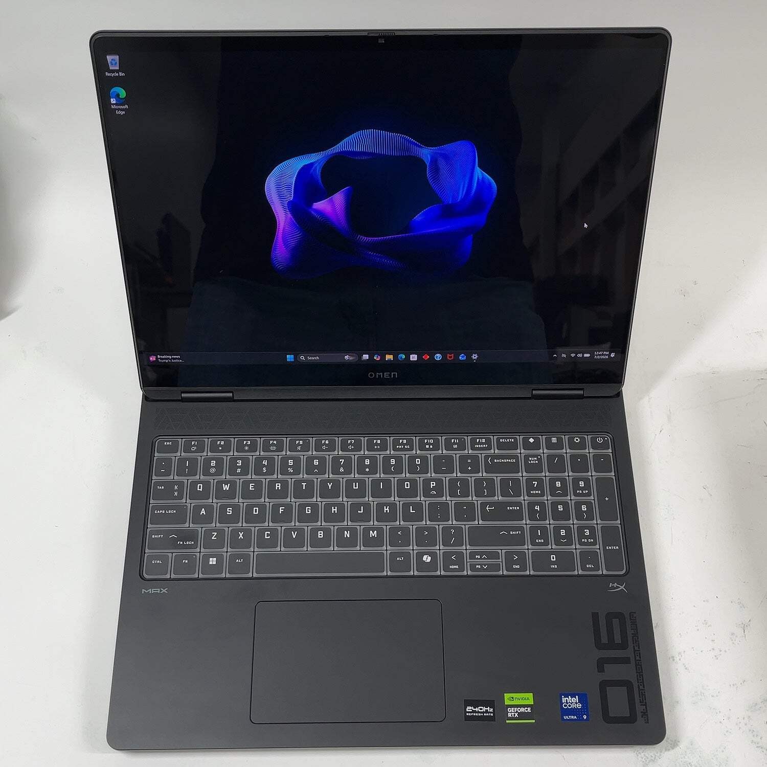 HP Omen Max 16 AH0XXX 16″ Core Ultra 9 275HX 2.7GHz 32GB RAM 2TB SSD RTX 5080