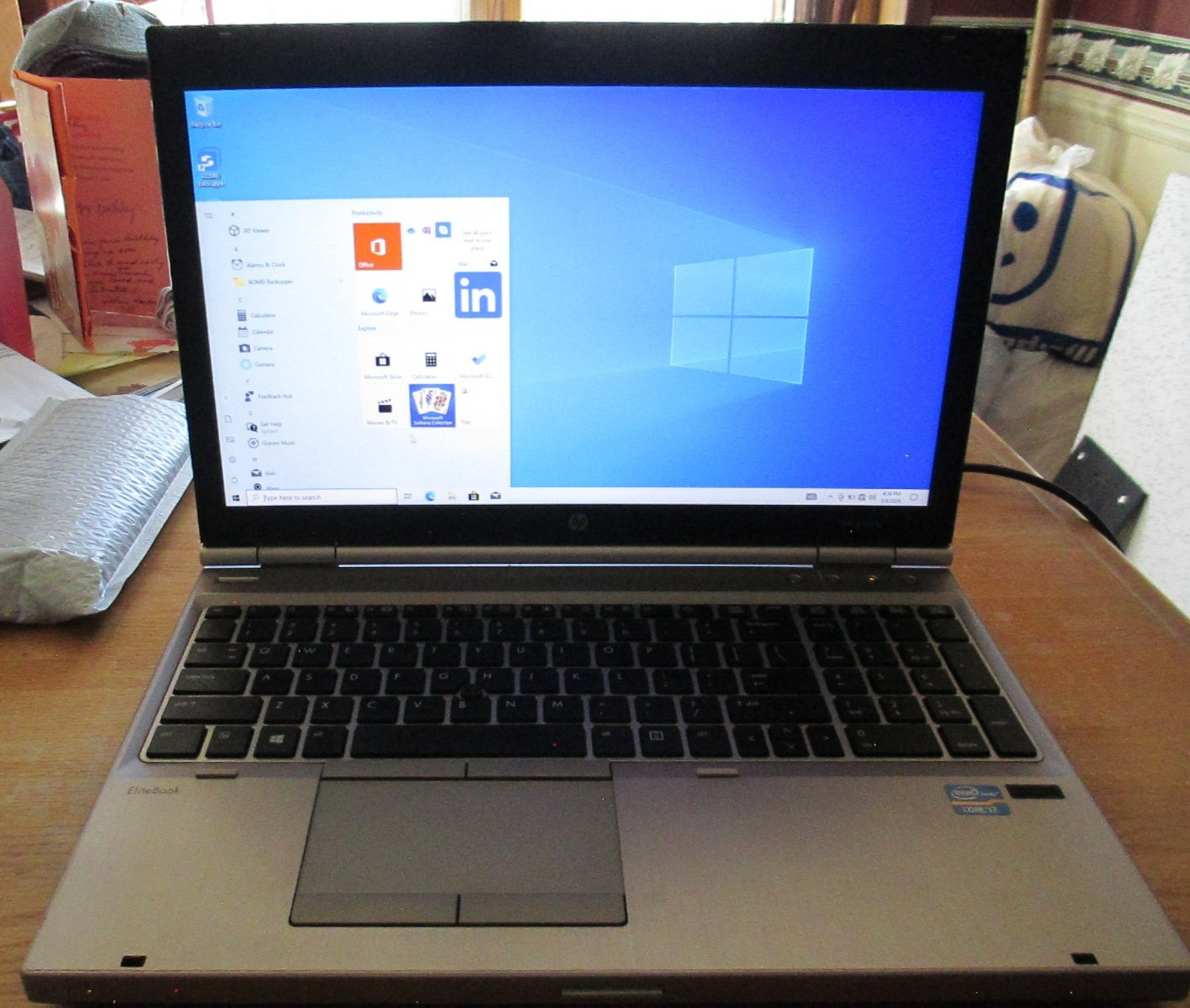 HP Elitebook 8570p i7 2.9GHz/16GB Ram/ 1TB HDD/ Win 10/ NICE Condition WORKING