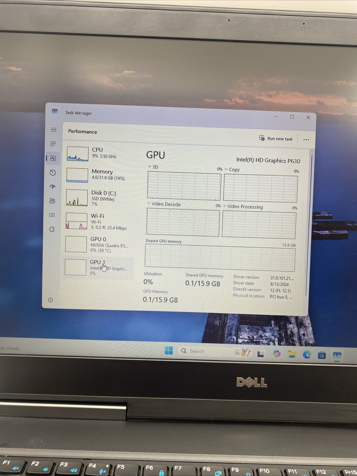 DELL Precision 7720 17.3 Laptop Xeon 3.10 GHZ E3-1535M 32GB RAM 1TB SSD (L33)