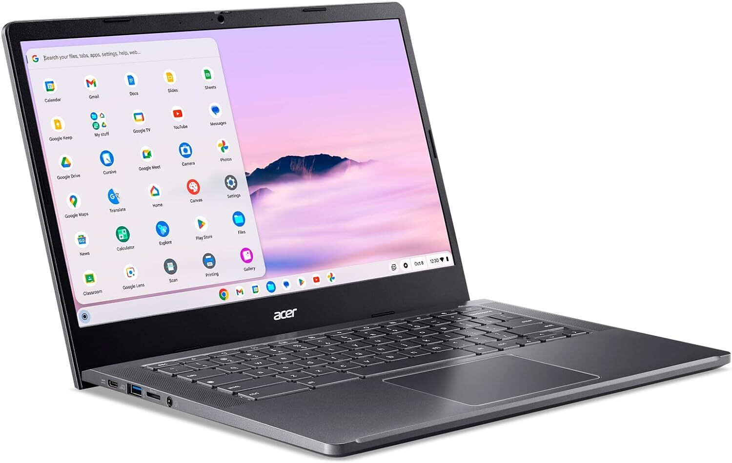 Acer Chromebook Plus514 14″ 8GB256GB AMDRyzen5 2.8GHz – Certified Refurbished