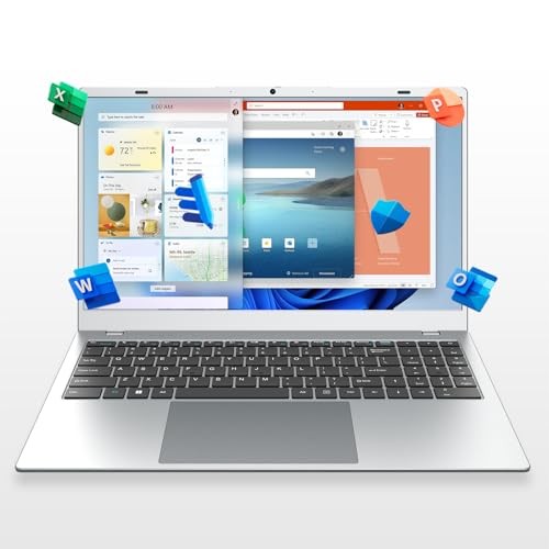 Laptop Computer, 15.6 inch 1920×1080 FHD IPS Display, 16GB RAM / 256GB SSD