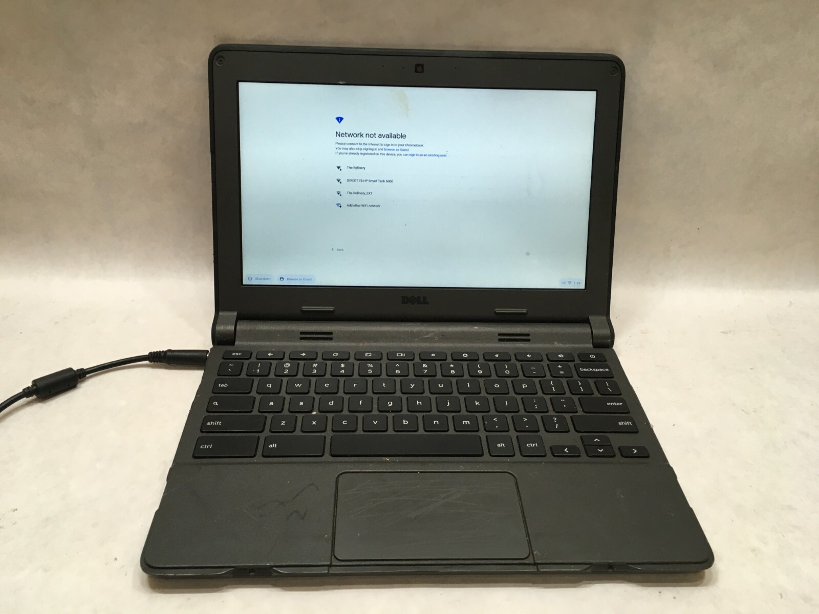 Dell Chromebook 11 3120 Lot of 6 Celeron 4 GB Ram 16 GB Storage Minor Issues- FT