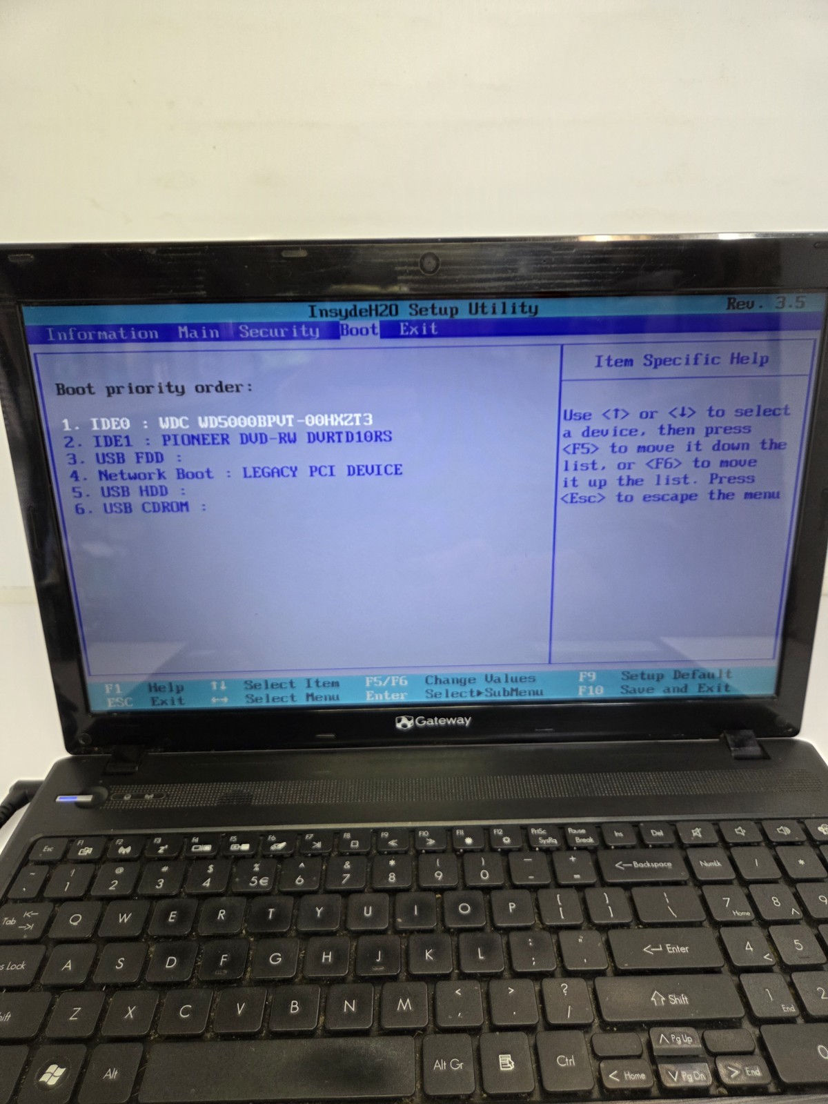 Gateway PEW91 – NV55C03u – 15.5” Laptop – UNTESTED New Power Supply