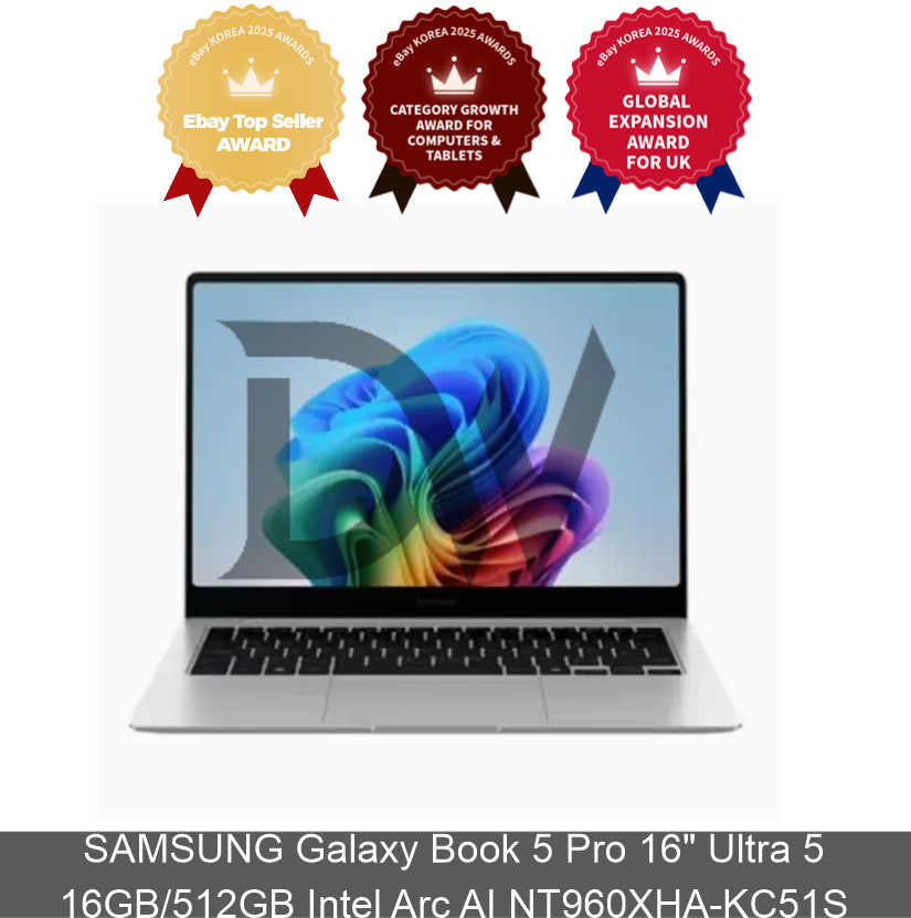 SAMSUNG Galaxy Book 5 Pro 16″ Ultra 5 16GB/512GB Intel Arc AI NT960XHA-KC51S