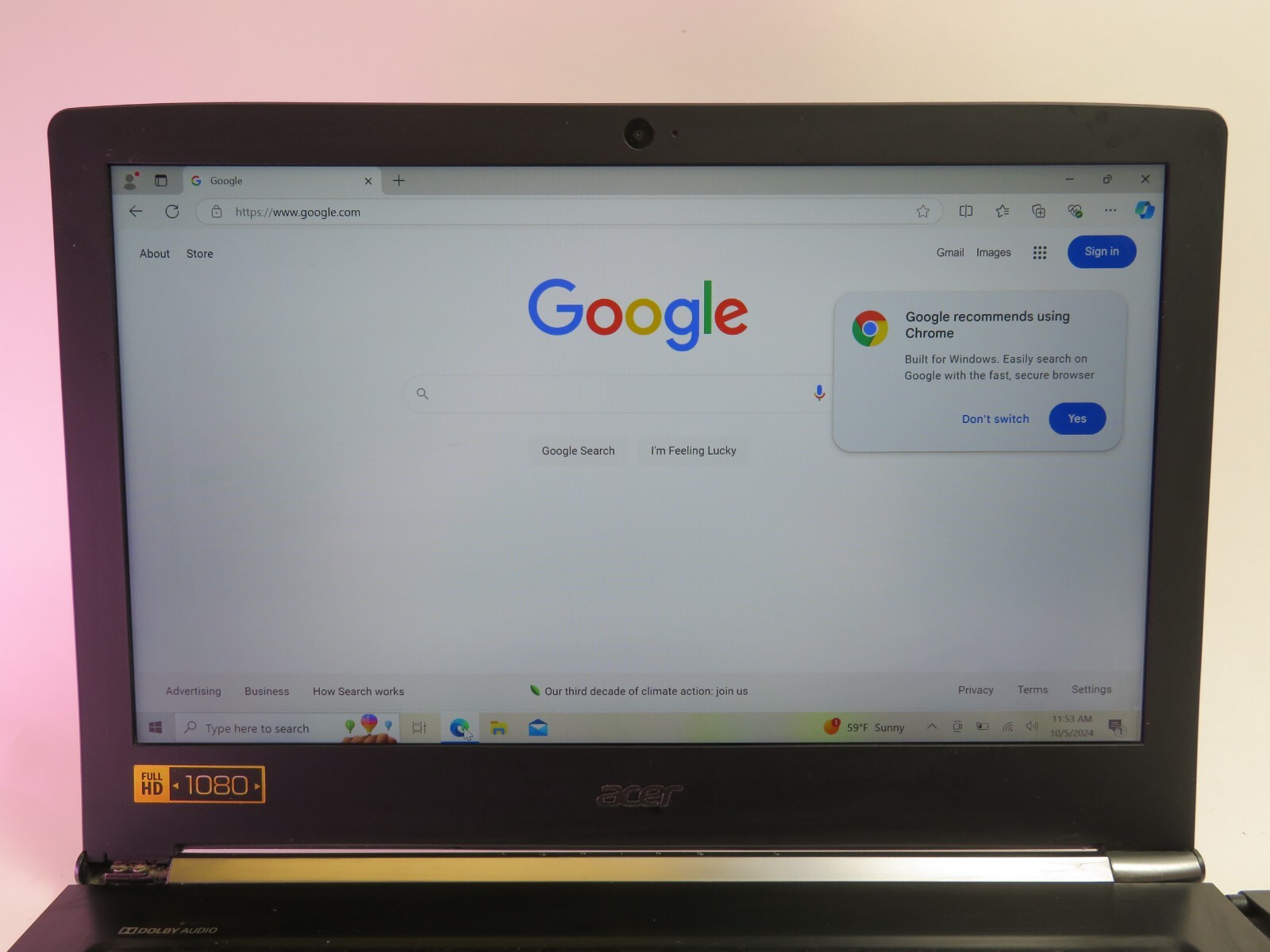 ACER ASPIRE S13, i7-6500U, 8GB RAM, 512GB SSD, BACKLIT, WIN 10