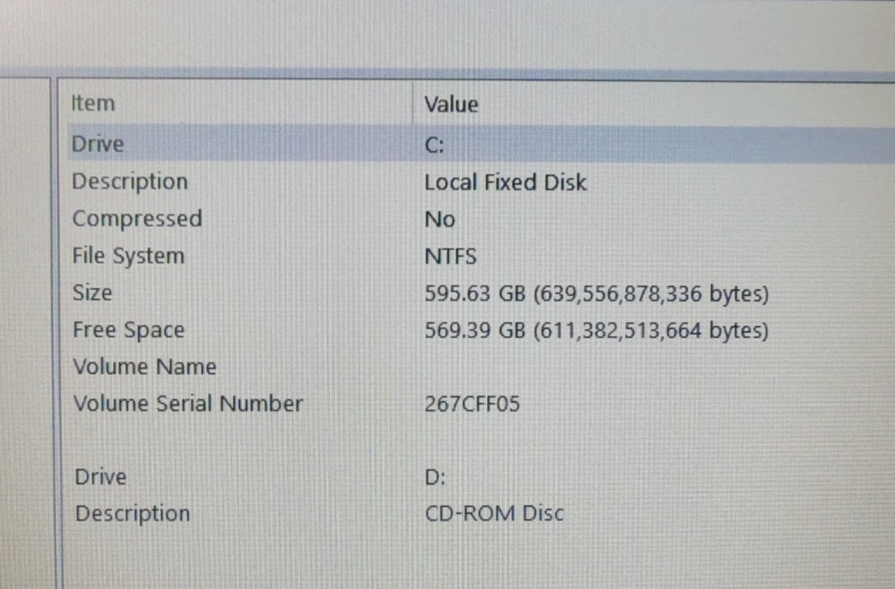 Dell Latitude E6500 Laptop Computer Intel Core 2 Duo 2.53GHz 640GB HDD Win 10