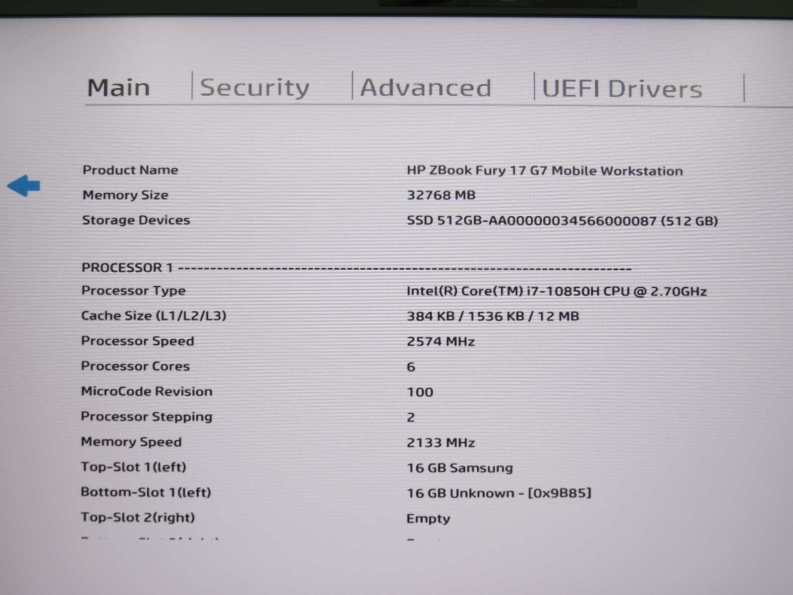 HP ZBook Fury 17 G7 | i7-10850H @2.7 | 32GB/512GB | RTX 3000m | Win 11 | No AC