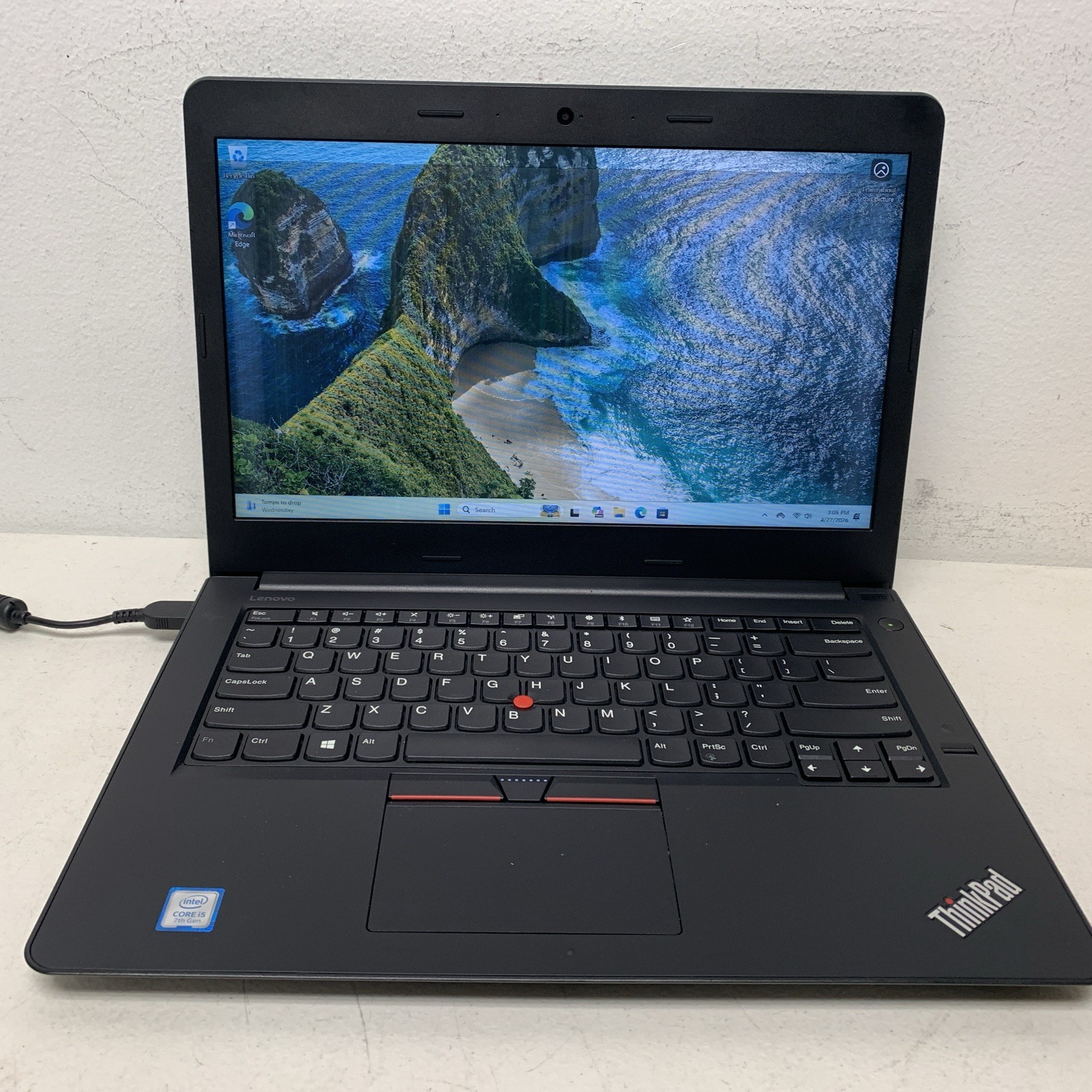 Lenovo ThinkPad E470 i5-7200U 8GB Ram 240GB SSD Wind 11 P Need Bat, Screen