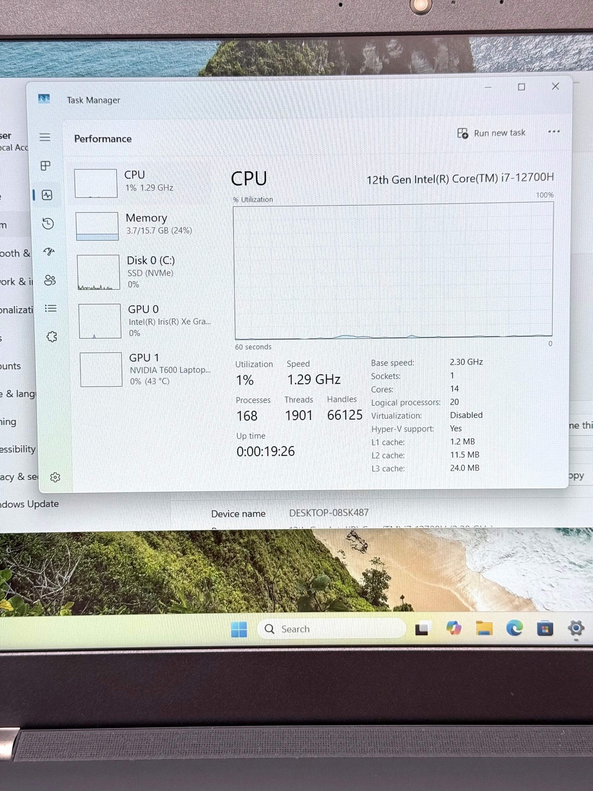 Lenovo ThinkPad P15v Gen 3 15.6″ Core i7 16GB RAM 512GB SSD