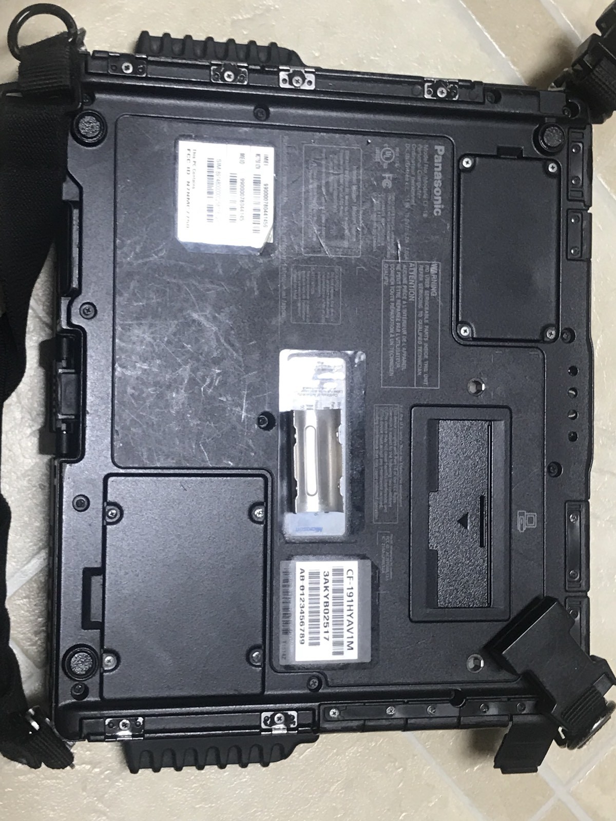 CF-19 MK6 FREE GPS 8GB ,256 SSD, 2.60GHz CORE i5 , WIN 7 PRO 64BIT/ OFFICE 2007
