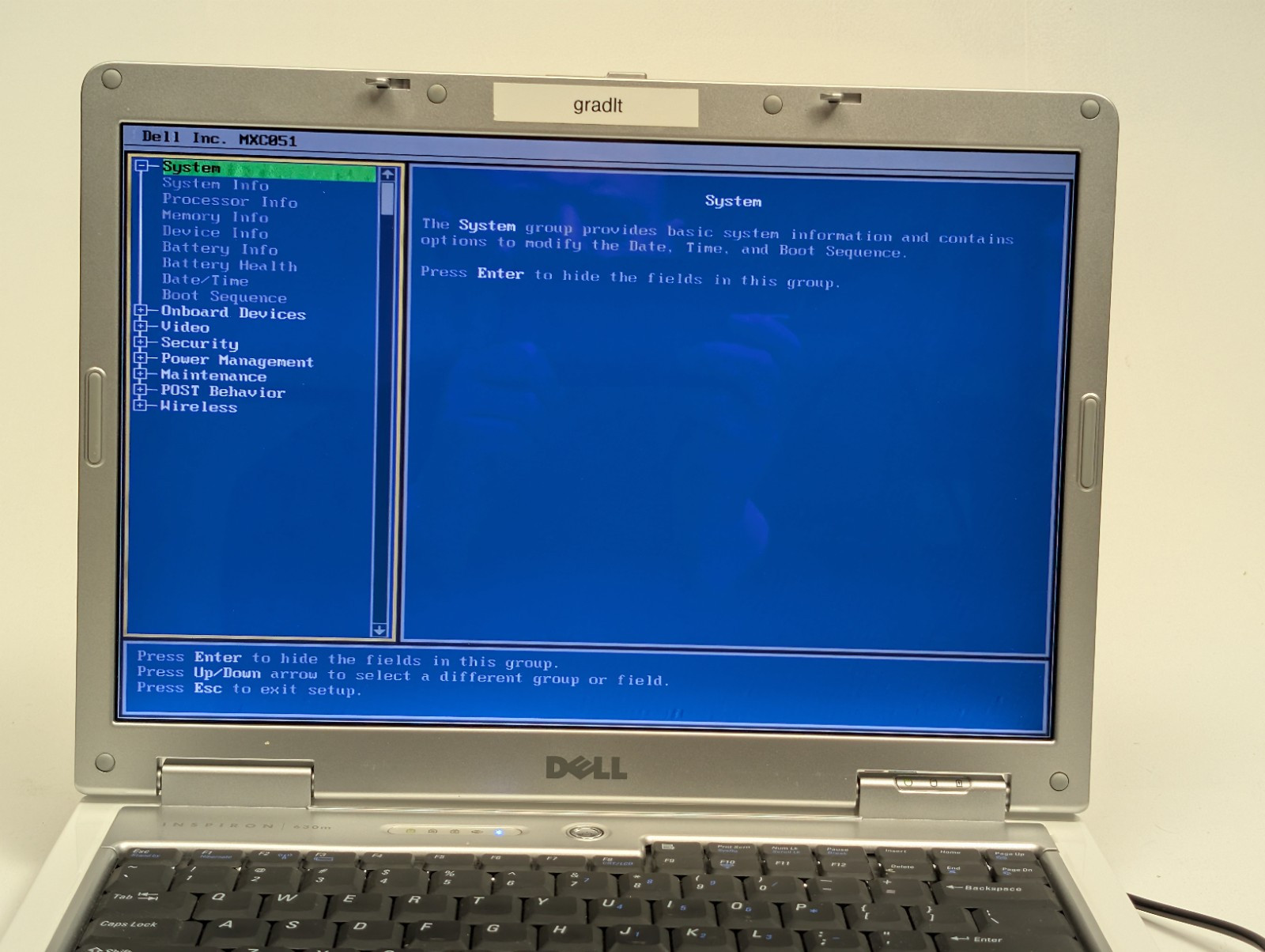 Dell Inspiron 630m Pentium M Centrino 2GHZ 1GB DDR3 RAM No HDD No OS No Power