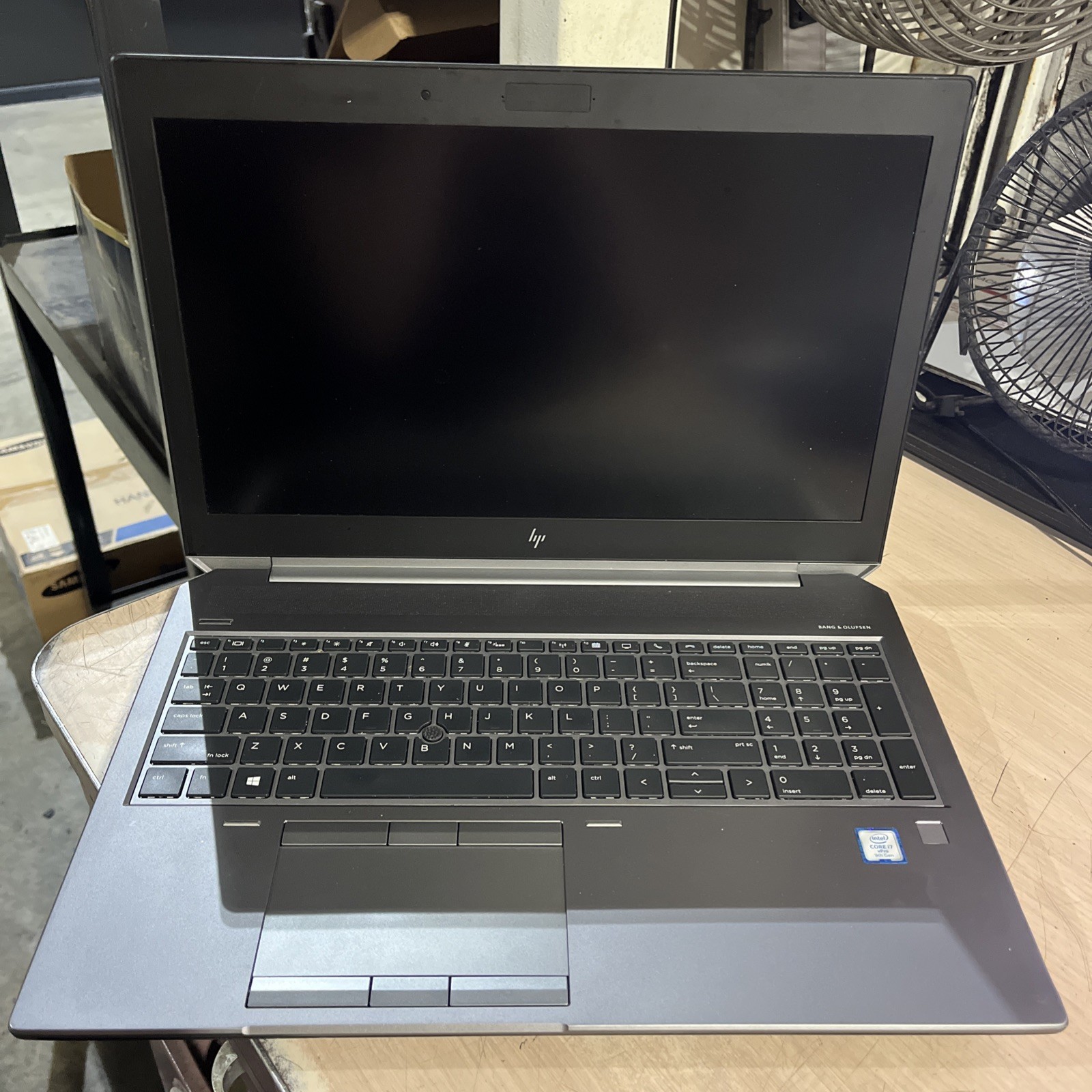 HP ZBOOK 15 G6 INTEL CORE I7 9TH GEN 8GB RAM NO HD