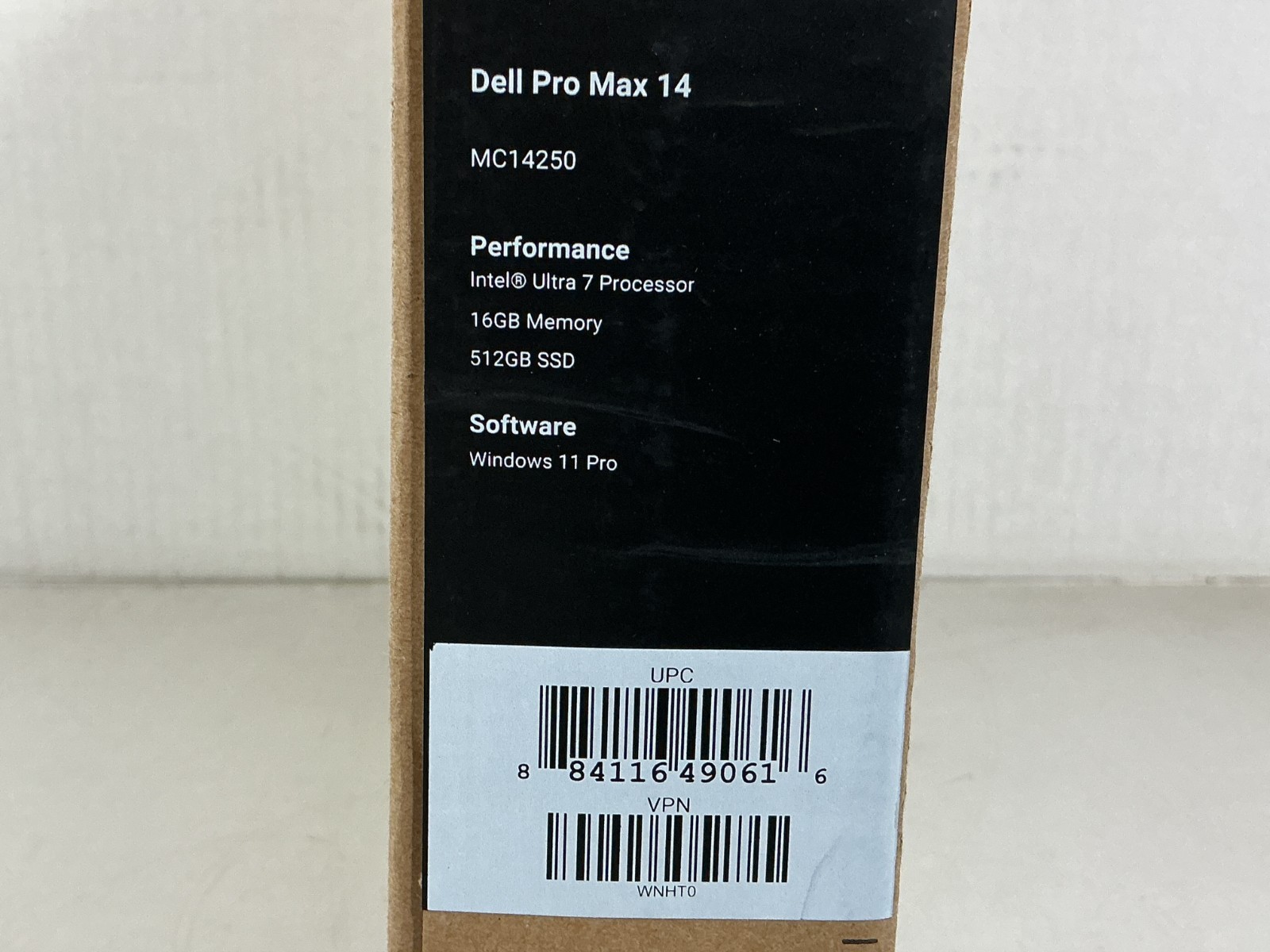 Dell Pro Max 14 MC14250 14″ FHD Ultra 7 255H 16GB 512GB SSD W11P – WNHT0