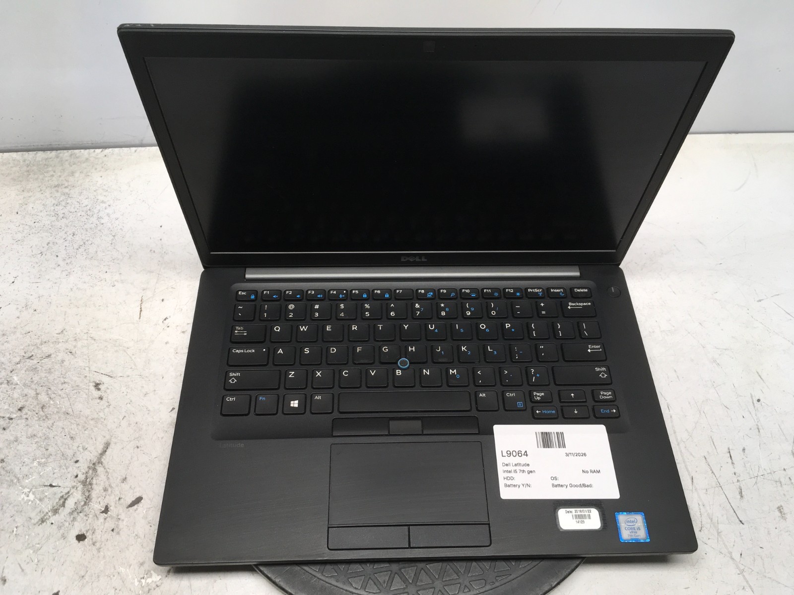 Dell Latitude Intel i5 7th Gen No RAM NO HDD
