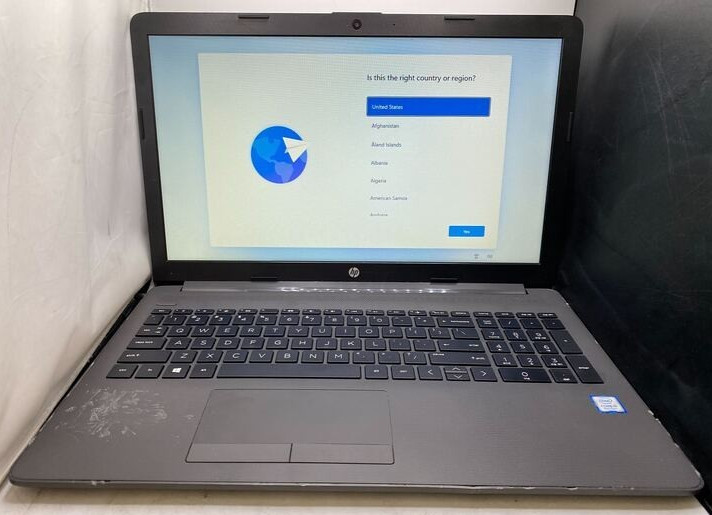 HP 250 G7 Notebook 15.6″ Laptop Intel Core i5-8265U 1.6GHz 8GB RAM 256GB SSD