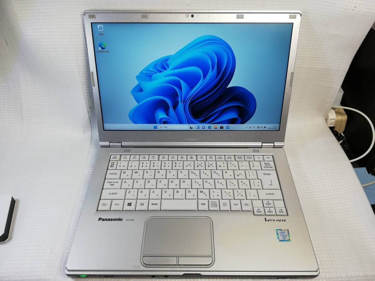 Panasonic Notebook CF-LX5 Core i5-6300U 2.4GHZ 8GB SSD 256GB Win 11 Used