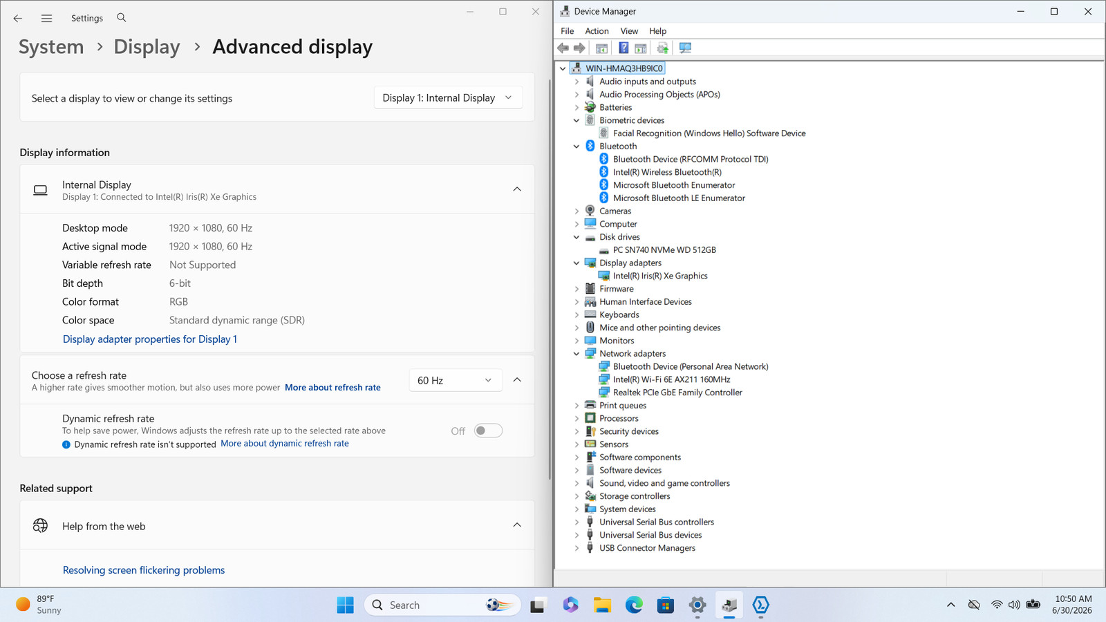 Dell Latitude 3550 15″ FHD Touch 13TH I5-1335U 512GB SSD 16GB W11P Webcam