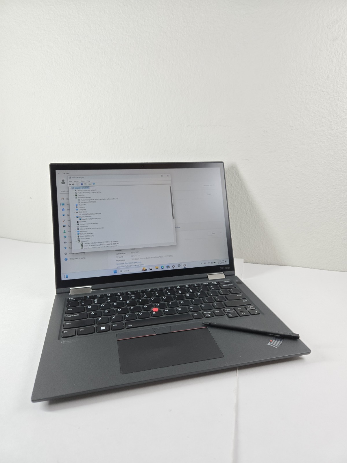 LENOVO ThinkPad X13 Yoga Gen2 i7-1185G7 16GB RAM 512GB SSD Touch 2-in-1 Stylus