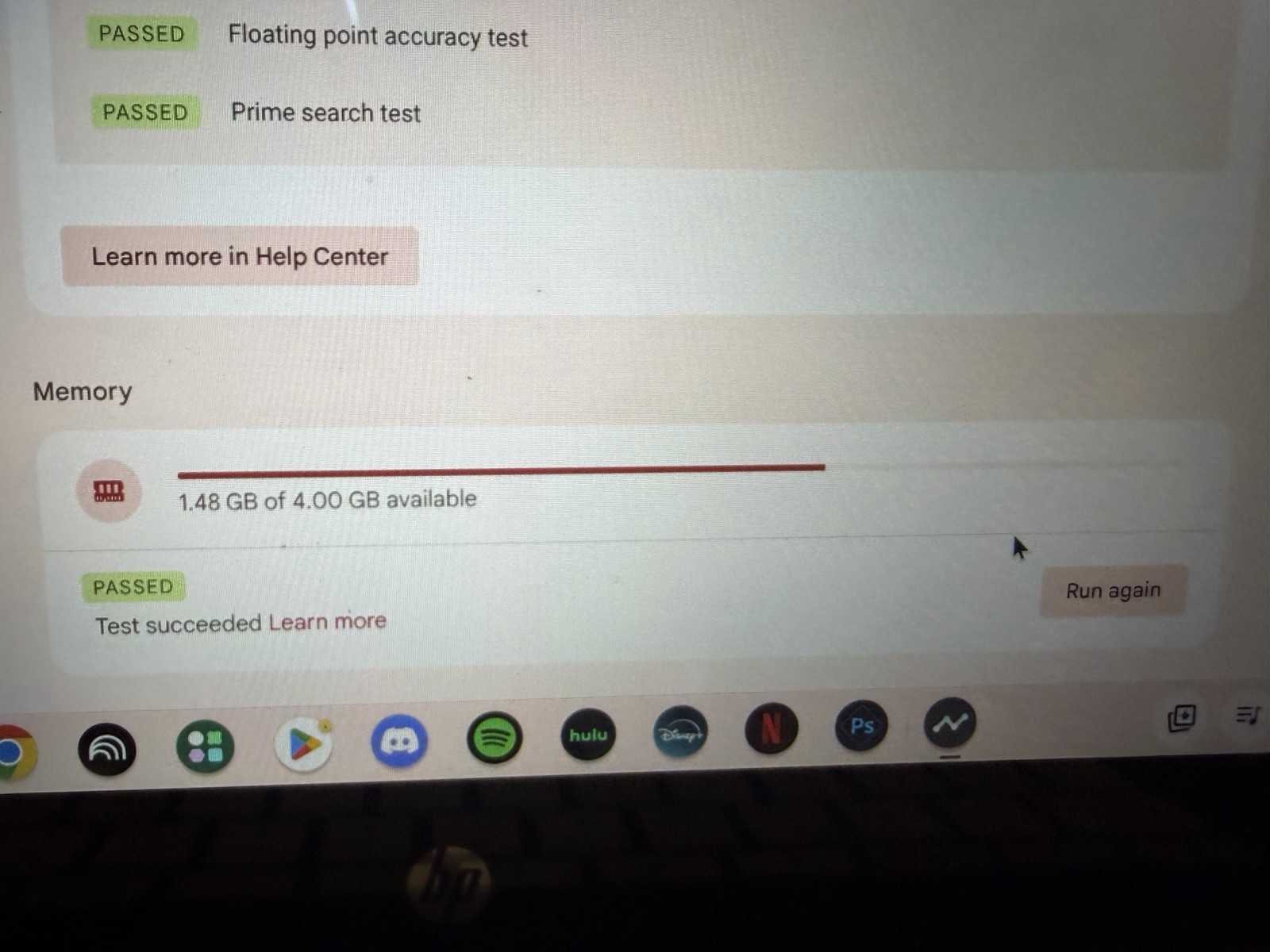 Used HP Chromebook X360 Hp Labtop 13.5inch Touchscreen 4GB Read Description