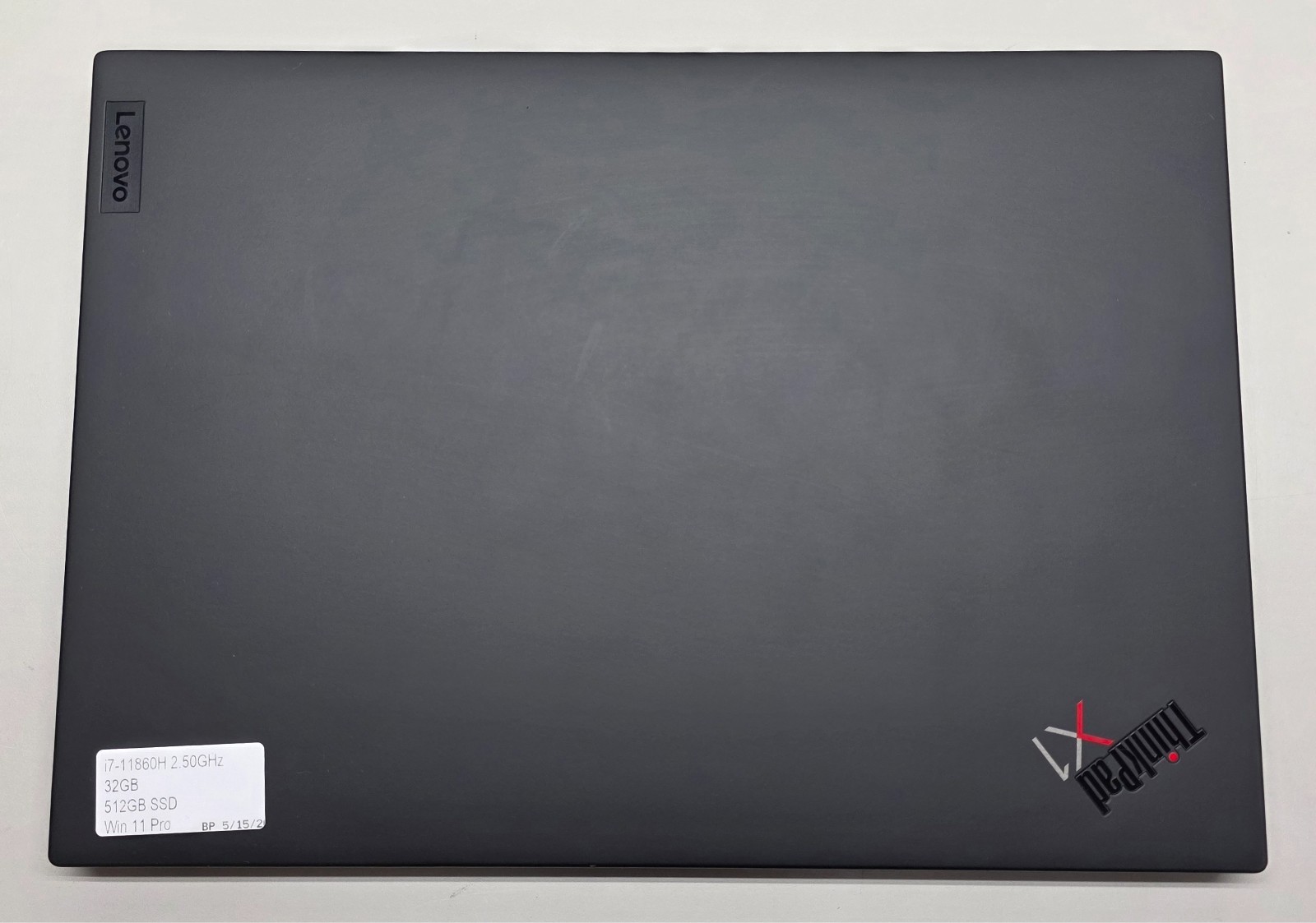 Lenovo ThinkPad X1 Extreme 16″ i7-11850H 2.50GHz 32GB RAM 512GB SSD RTX 3070 8GB