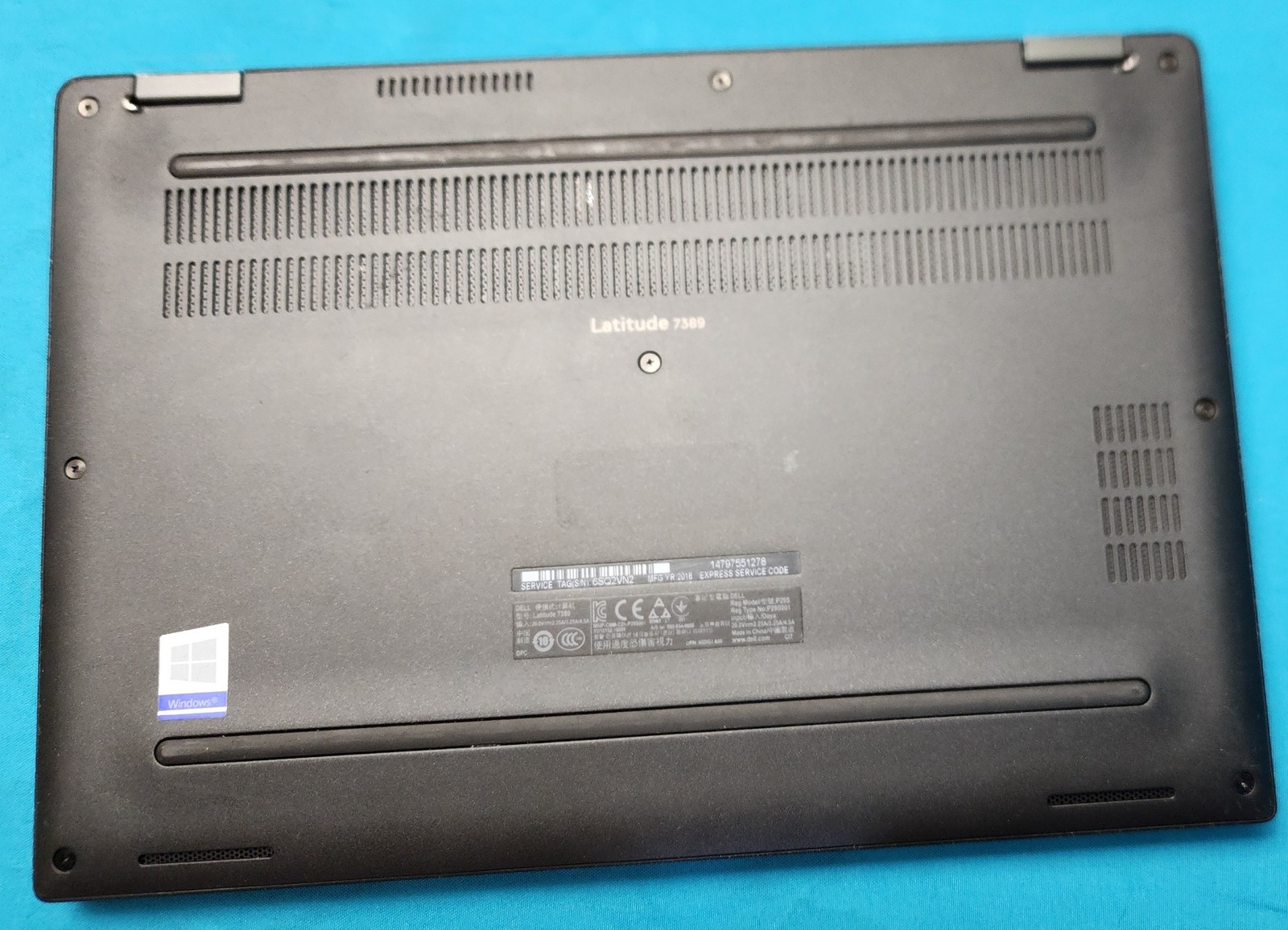 DELL Latitude 7389 Laptop 7th Gen i5 13.3″ FHD Touch 8GB 128GB SSD LTE W11Pro