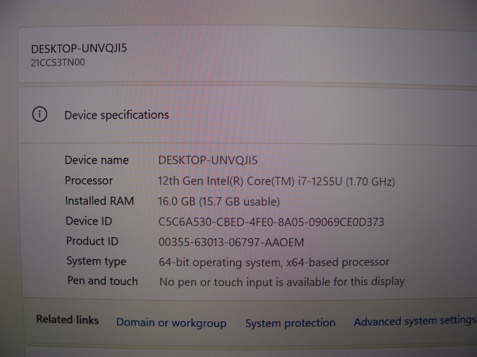 Lenovo ThinkPad X1 Carbon Gen 10 14″WUXGA i7-1255U 1.7GHz 16GB 512GB W11Pro +PA