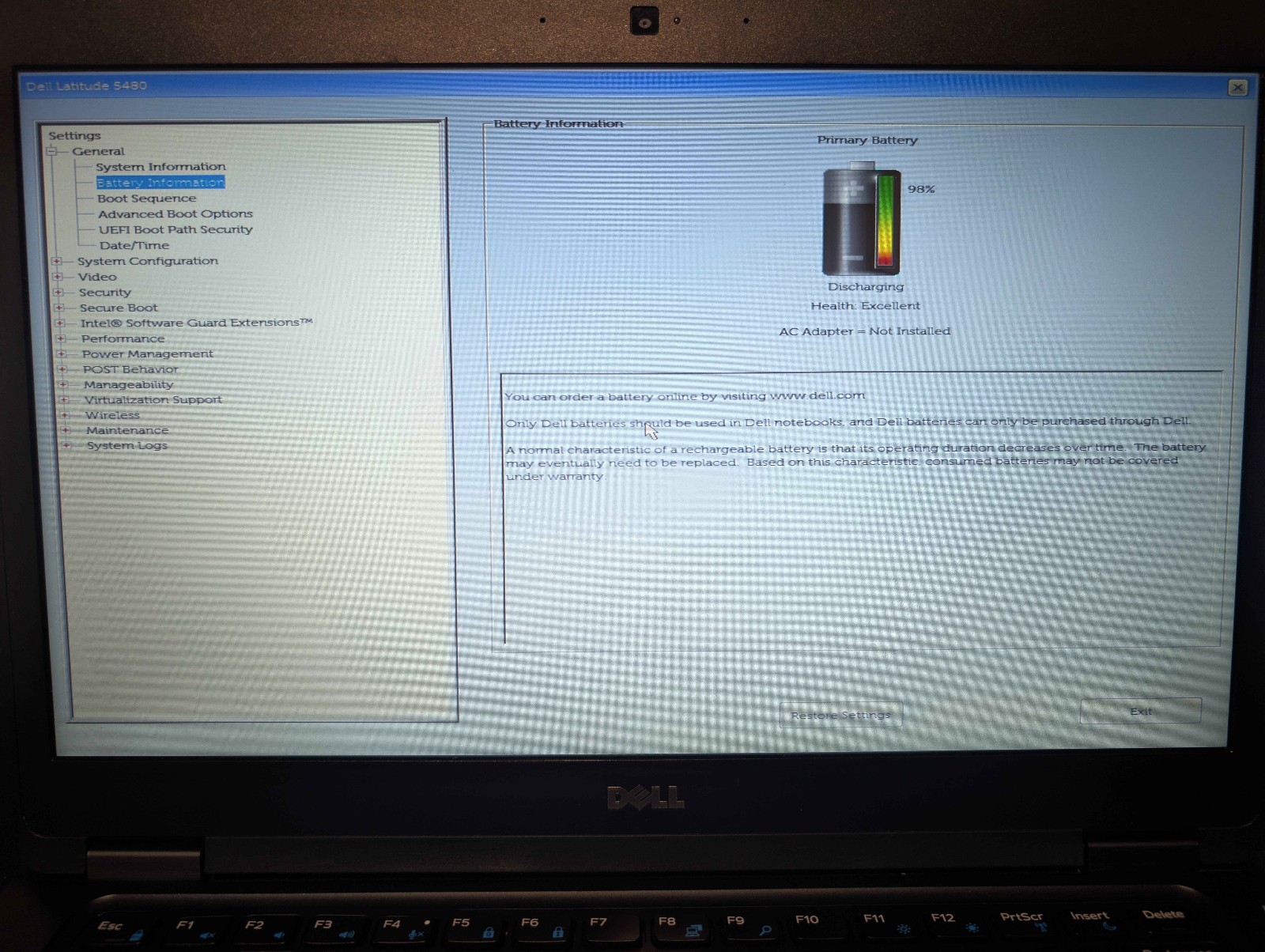 Dell Latitude 5480 14″ i5-6300U 8GB 256GB SSD Win 10 Pro NEW Battery & Cover AC