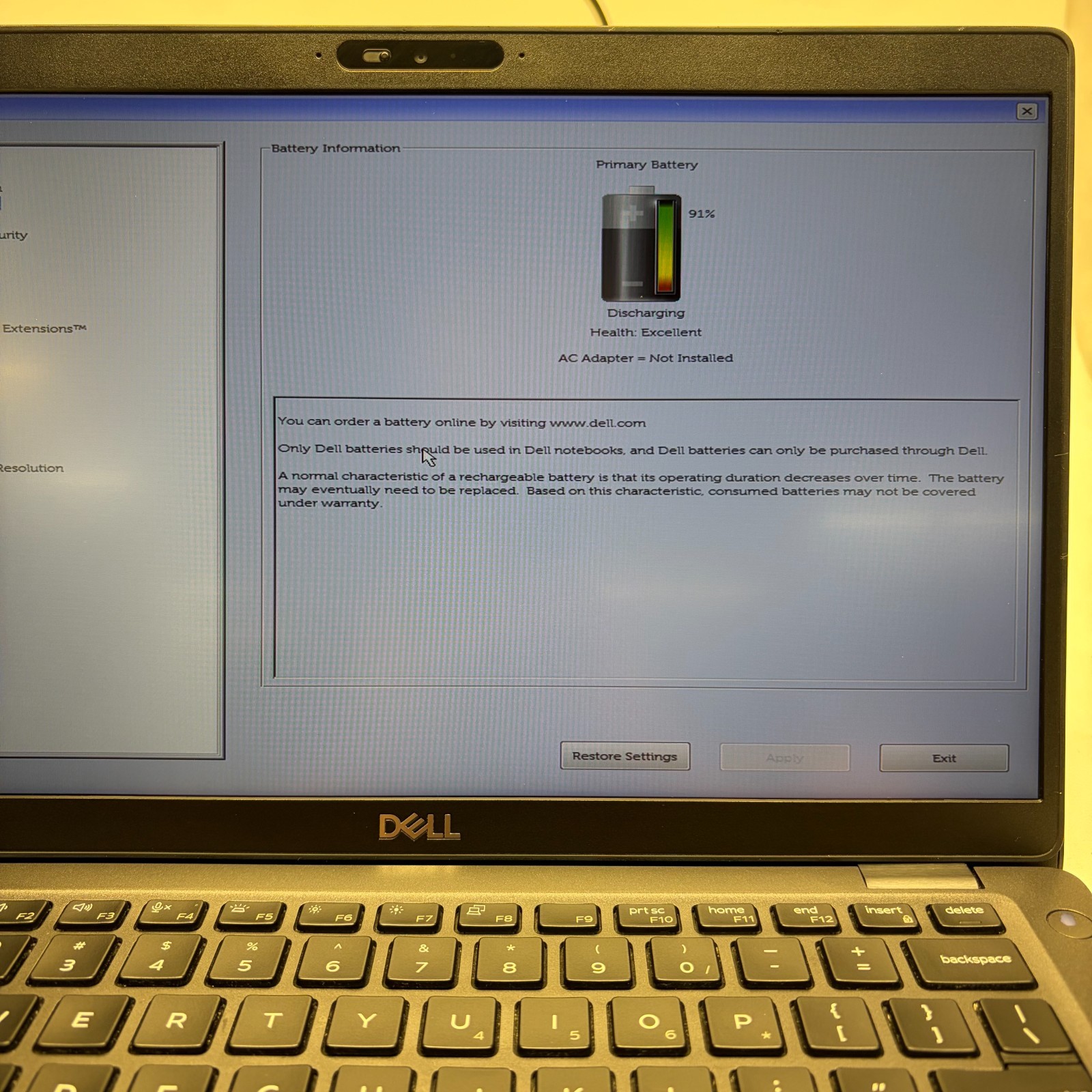 Dell Latitude 5400 w/ Power Supply