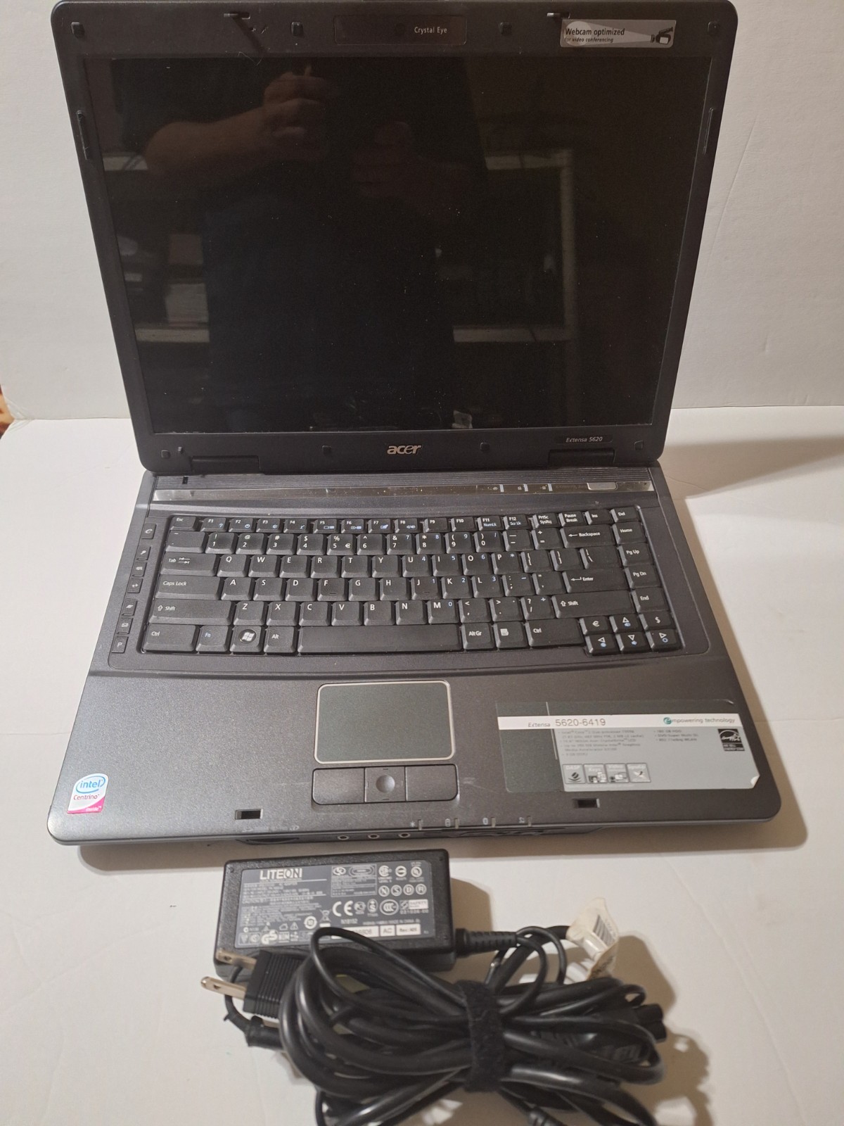 ACER EXTENSA 5620 LAPTOP PC CORE 2DUO 1.83GHz 4GB RAM WIN7 PRO OFFICE USED