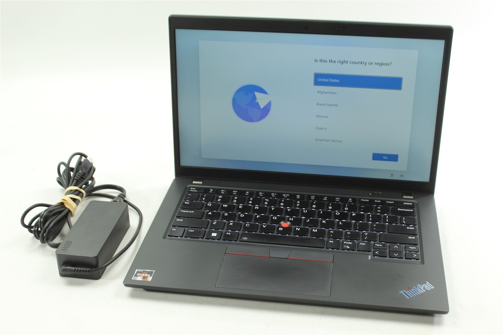 Lenovo ThinkPad L14 Gen 4 14″ Ryzen 5 Pro 7530U 2.0GHz 256GB SSD 16GB RAM W11H