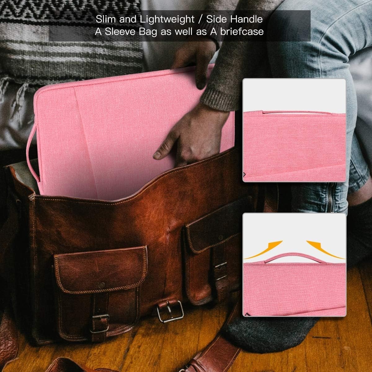 Laptop Sleeve 14 Inch Laptop Case Computer Bag for 15 inch New MacBook Air M4 A3