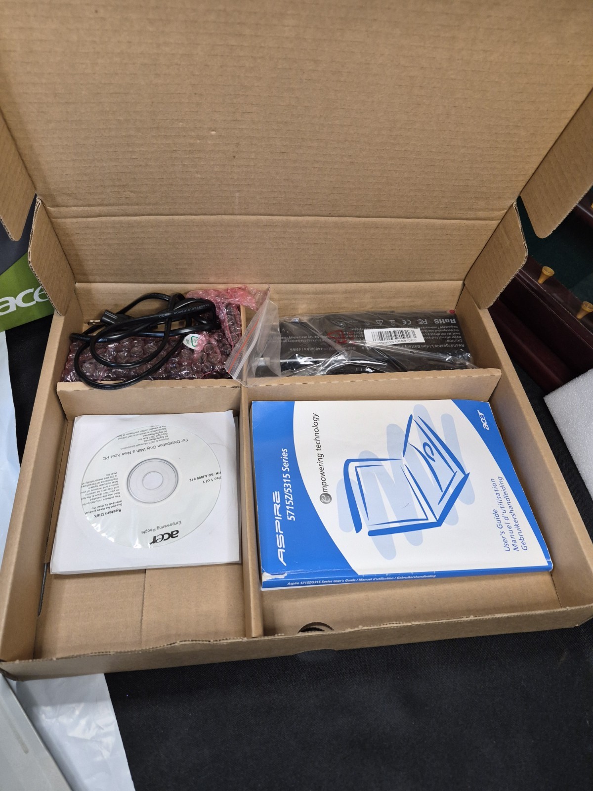 Acer Aspire 1, 15.4″ LCD Windows Vista Computer Laptop,New Used For Display.