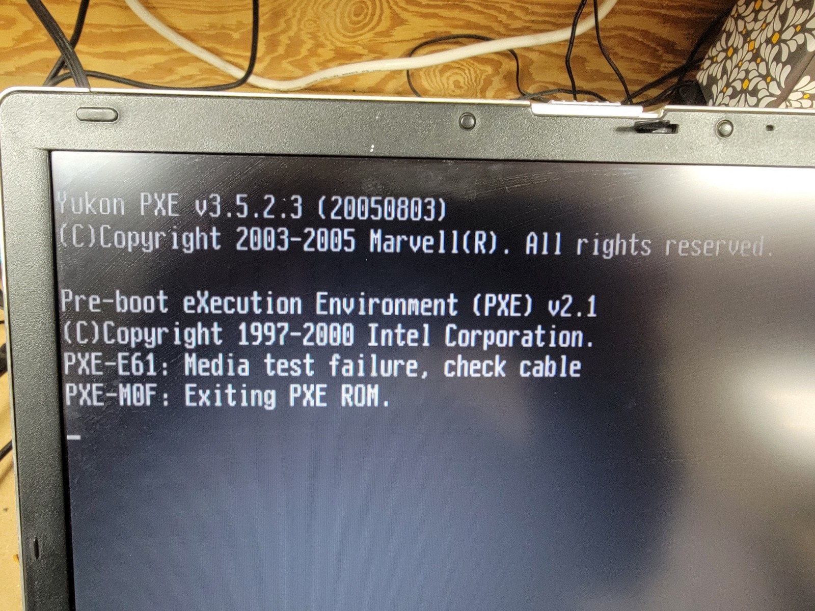 TOSHIBA TECRA M3-S331 – NO HDD – NO BATTERY – PARTS OR REPAIR