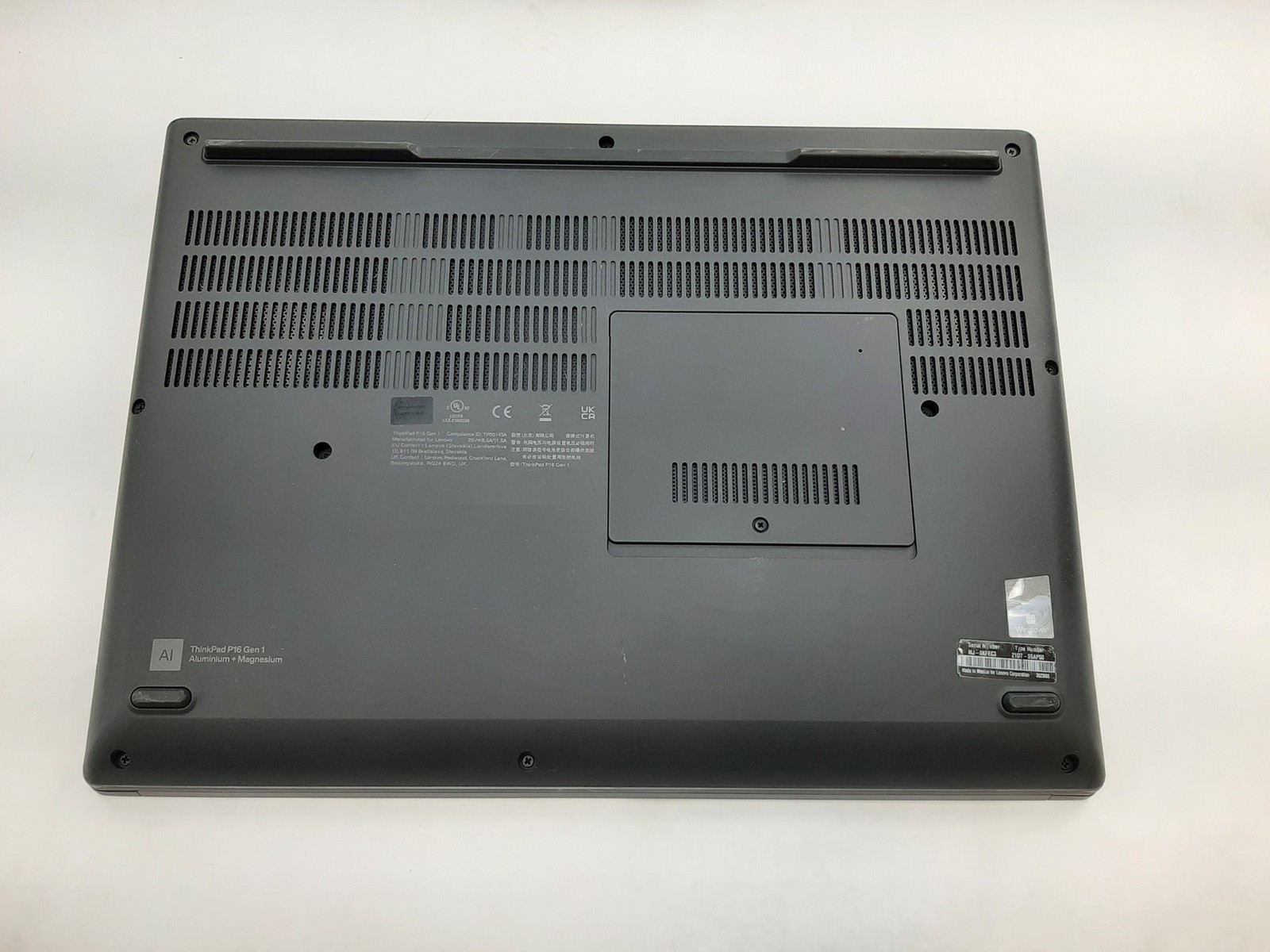 Lenovo ThinkPad P16 i7-12850HX 16GB RAM 512GB NVMe Screen Parts/Repair C3*16