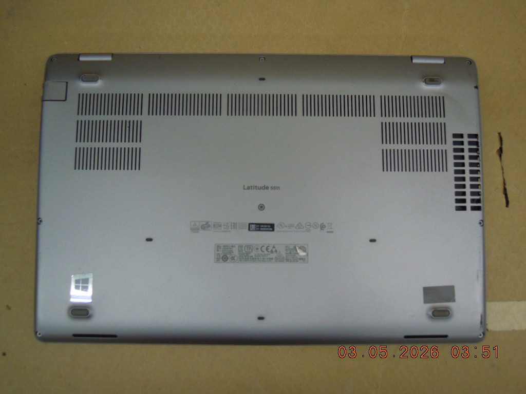 Dell Latitude 5511 | i5-10400H @ 2.60GHz CPU | 8GB RAM | No AC Adapter & HDD #4
