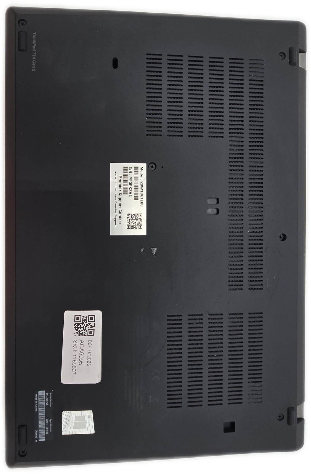 Lenovo ThinkPad T14 Gen 2i i5-11th Gen 8GB 256GB SSD Windows 11 Pro