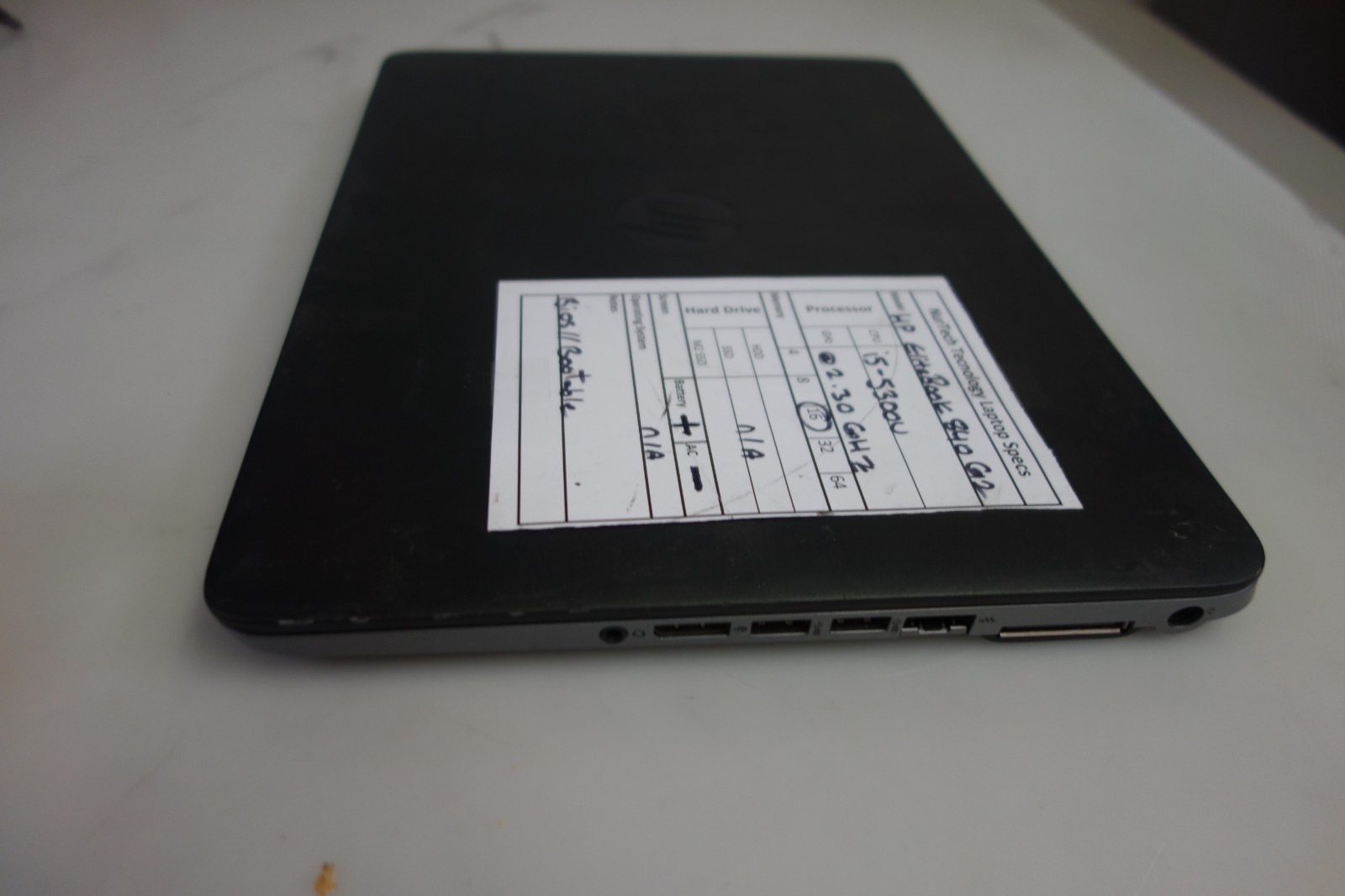 HP EliteBook 840 G2 i5-5300U 2.30GHZ 16GB Laptop NO OS/HDD/OS/AC (BIOS)