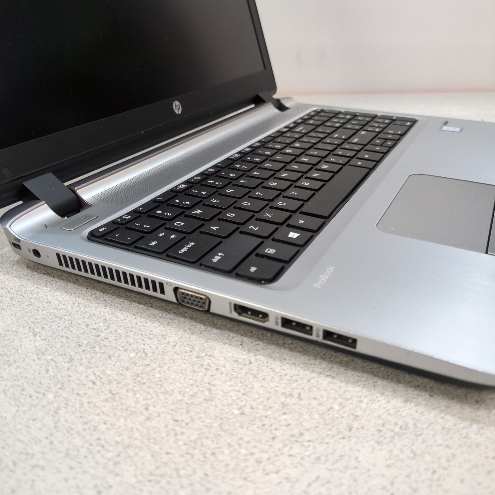 HP ProBook 450 G3 i3-6100U 4GB RAM NO SSD/OS/AC ADAPTER FOR PARTS – NO POWER