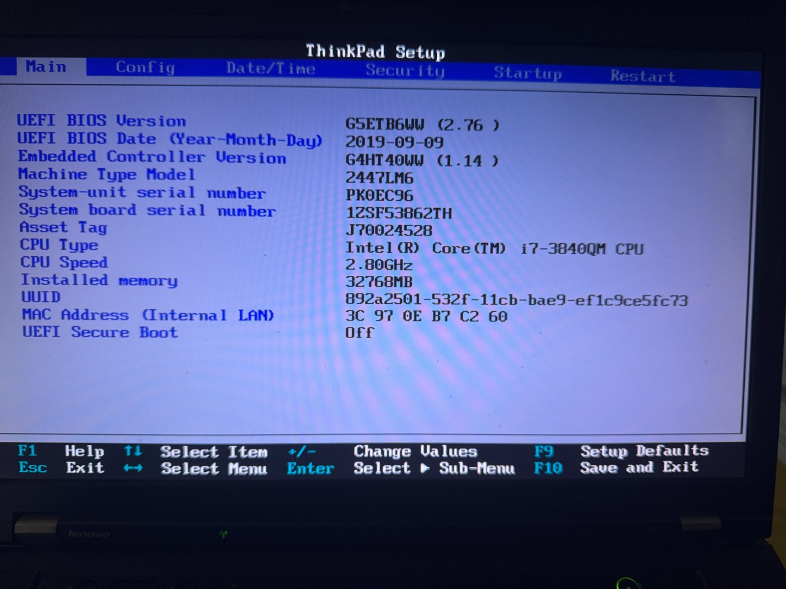 Lenovo ThinkPad W530 i7‑3840QM • 32GB • 960GB mSATA SSD • K1000M • FHD • DVD‑RW