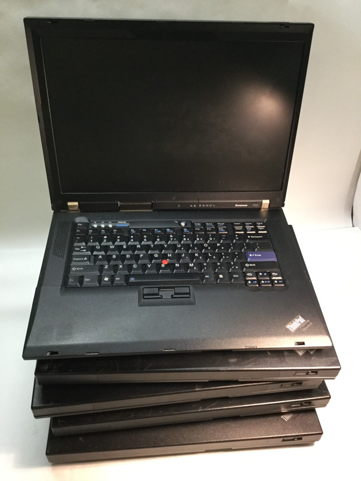LOT OF 5- Lenovo ThinkPad R61 15″ Intel Celeron -ALL BOOT/VARIOUS ISSUES -MZ
