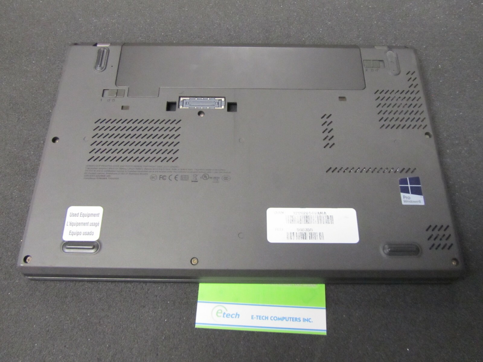 ThinkPad x240 i7-4600U 8GB 128GB SSD 12.5″ HD 1366×768 Win7 or Win10 Pro Great