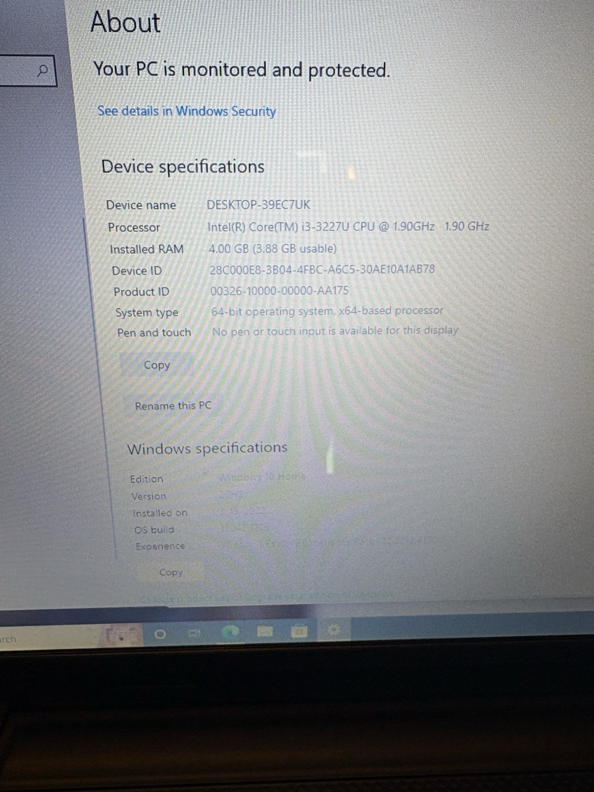 Dell Inspiron 17 17″ i3 3rd Gen 1.90GHz 4GB 500GB HDD Win 10 Home