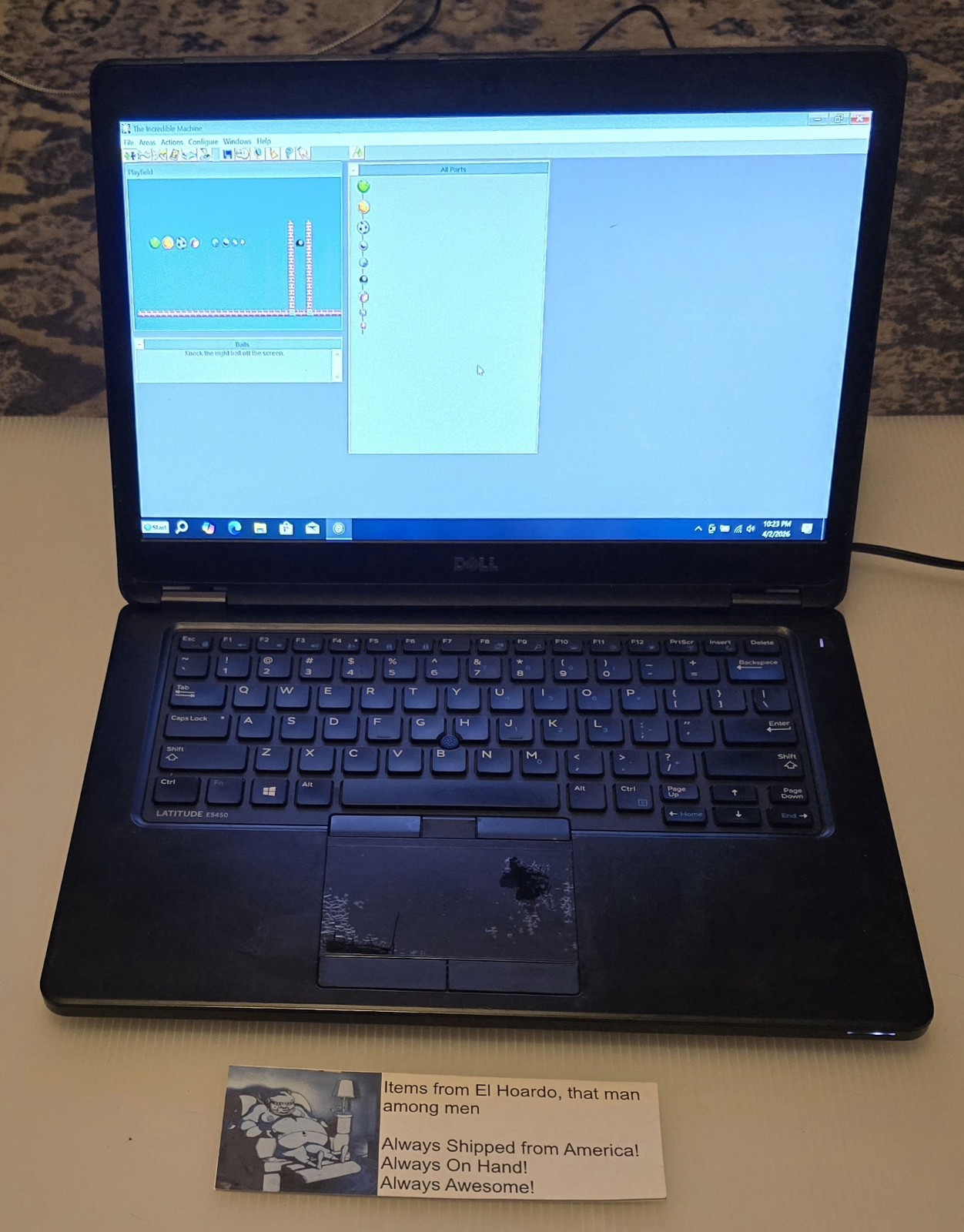 Dell Latitude E5450: 14″ / i7-5600U / RAM 16Gb / SSD 120Gb / Win 10 Pro