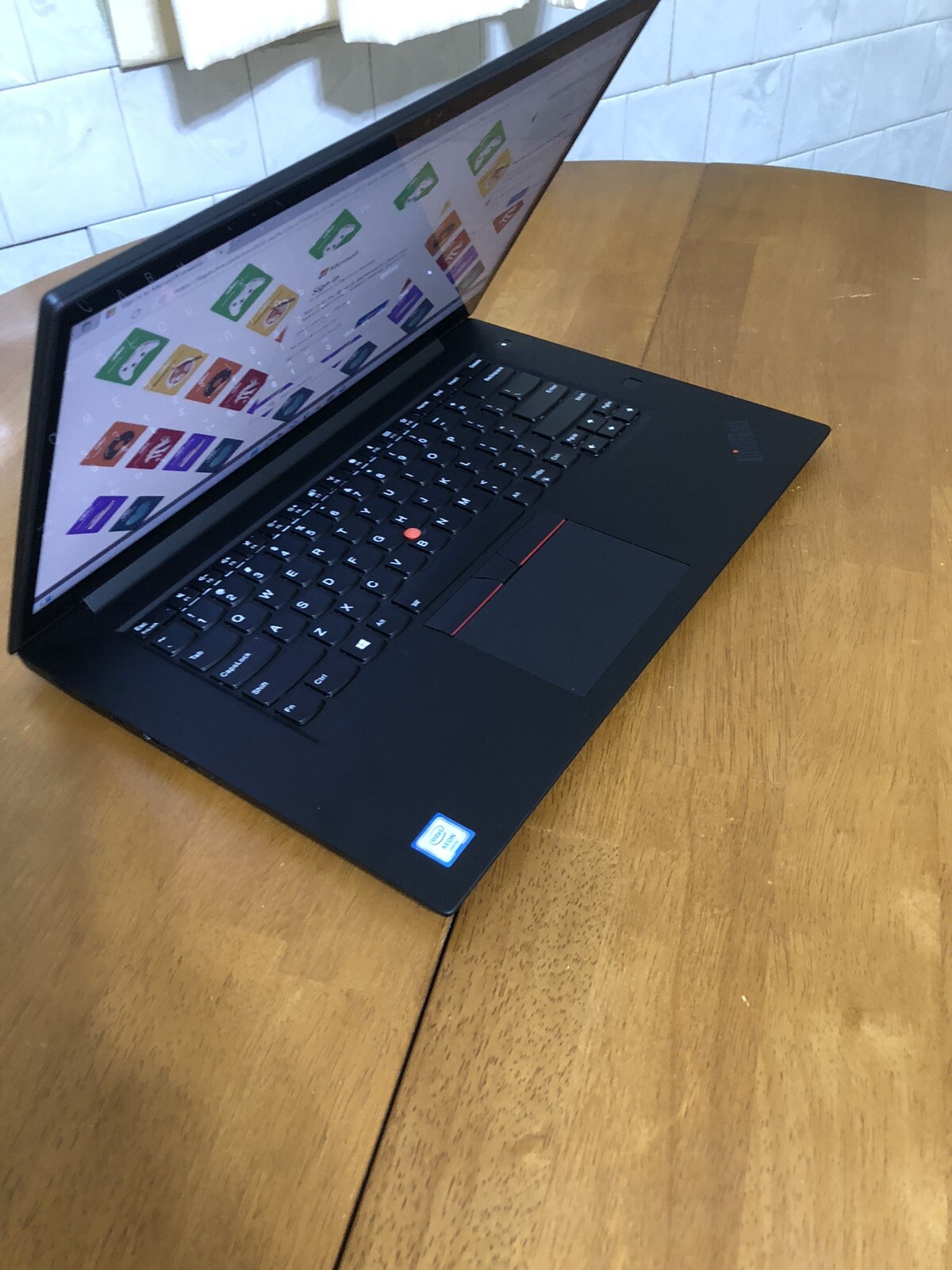 Lenovo Thinkpad P1 Gen1 type20ME -15.6” Intel xeon E-2176M /64GB RAM 2TB